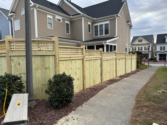 How to Install A Fence On A Slope Durham NC